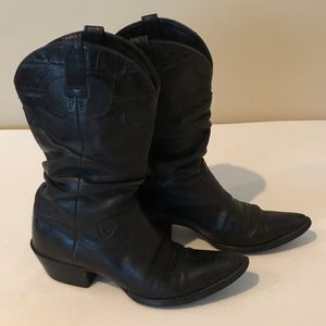 women's slouch western boots